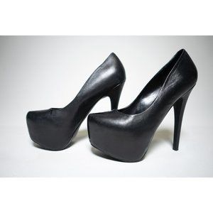 SIZE 6.5 Steve Madden BLACK HIGH HEELS